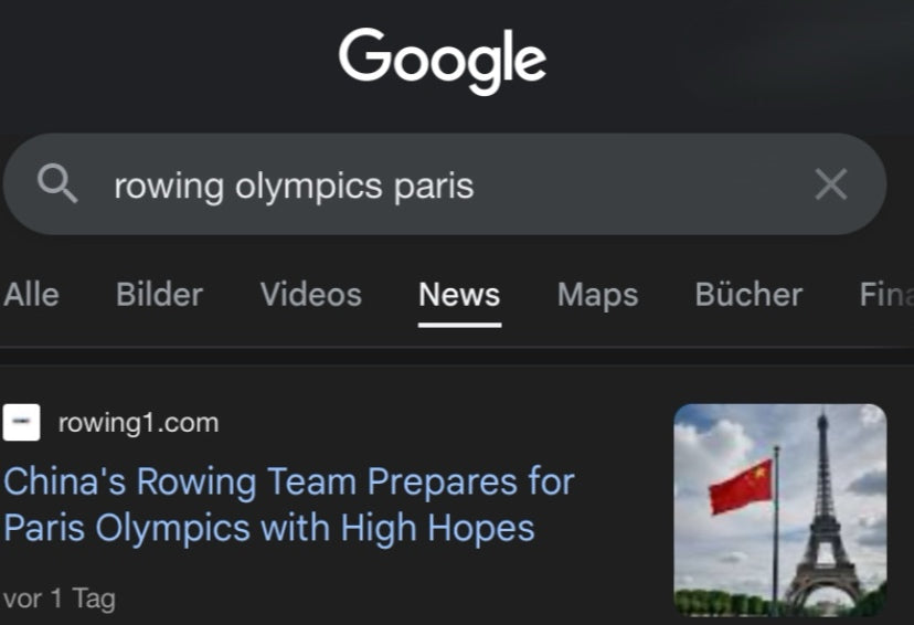 Rowing1.com Officially Listed on Google News! Just in Time for the Paris Olympics!